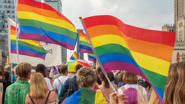 Průvod na podporu LGBT komunity