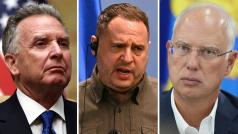 Steve Witkoff, Andrij Jermak a Kirill Dmitrijev