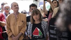 Greta Thunberg míří s humanitární lodí do Gazy